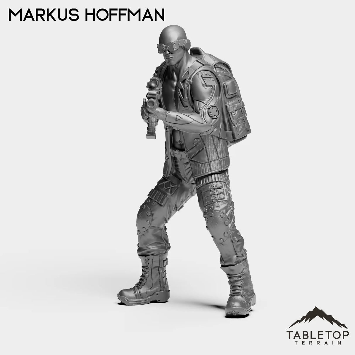 Tabletop Terrain Miniature Markus Hoffman - Strike Team Omega & Almighty Friends