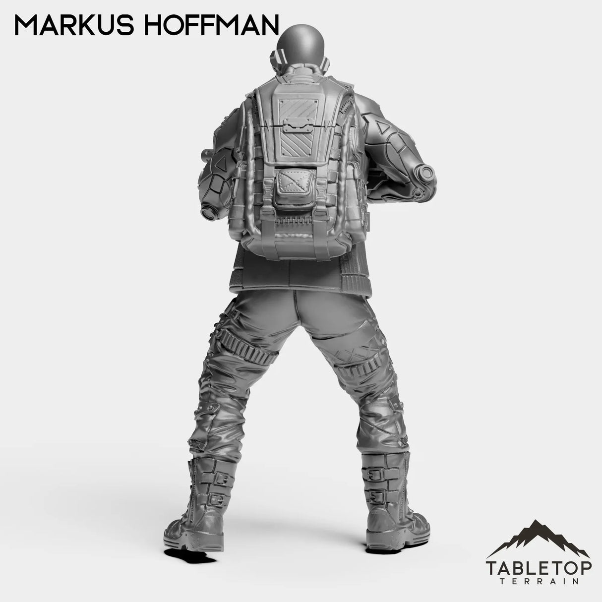 Tabletop Terrain Miniature Markus Hoffman - Strike Team Omega & Almighty Friends