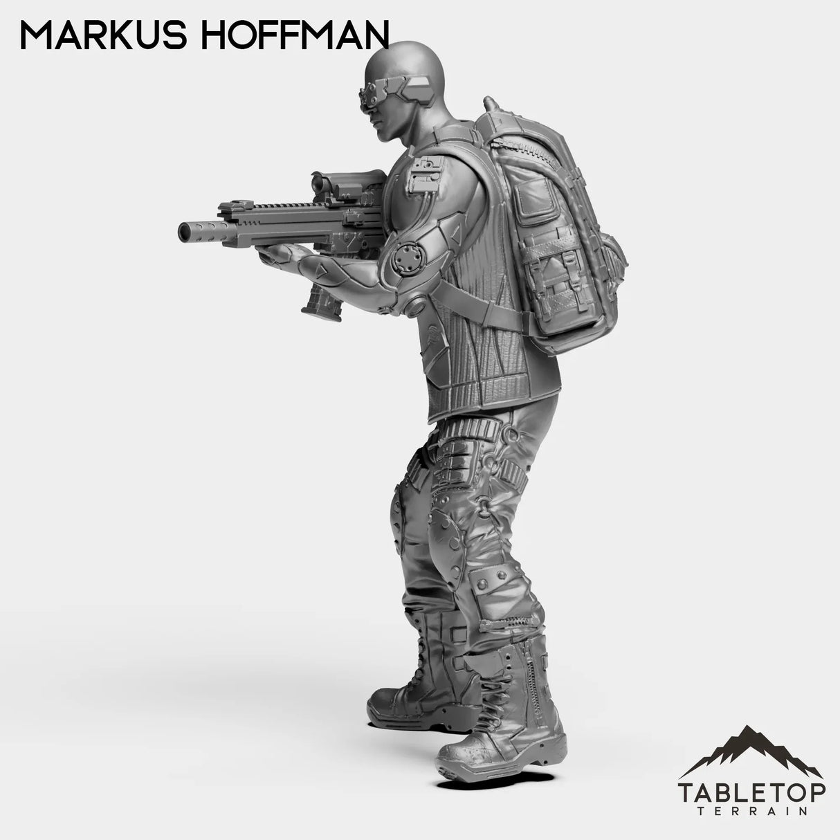 Tabletop Terrain Miniature Markus Hoffman - Strike Team Omega & Almighty Friends