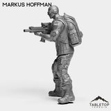 Tabletop Terrain Miniature Markus Hoffman - Strike Team Omega & Almighty Friends