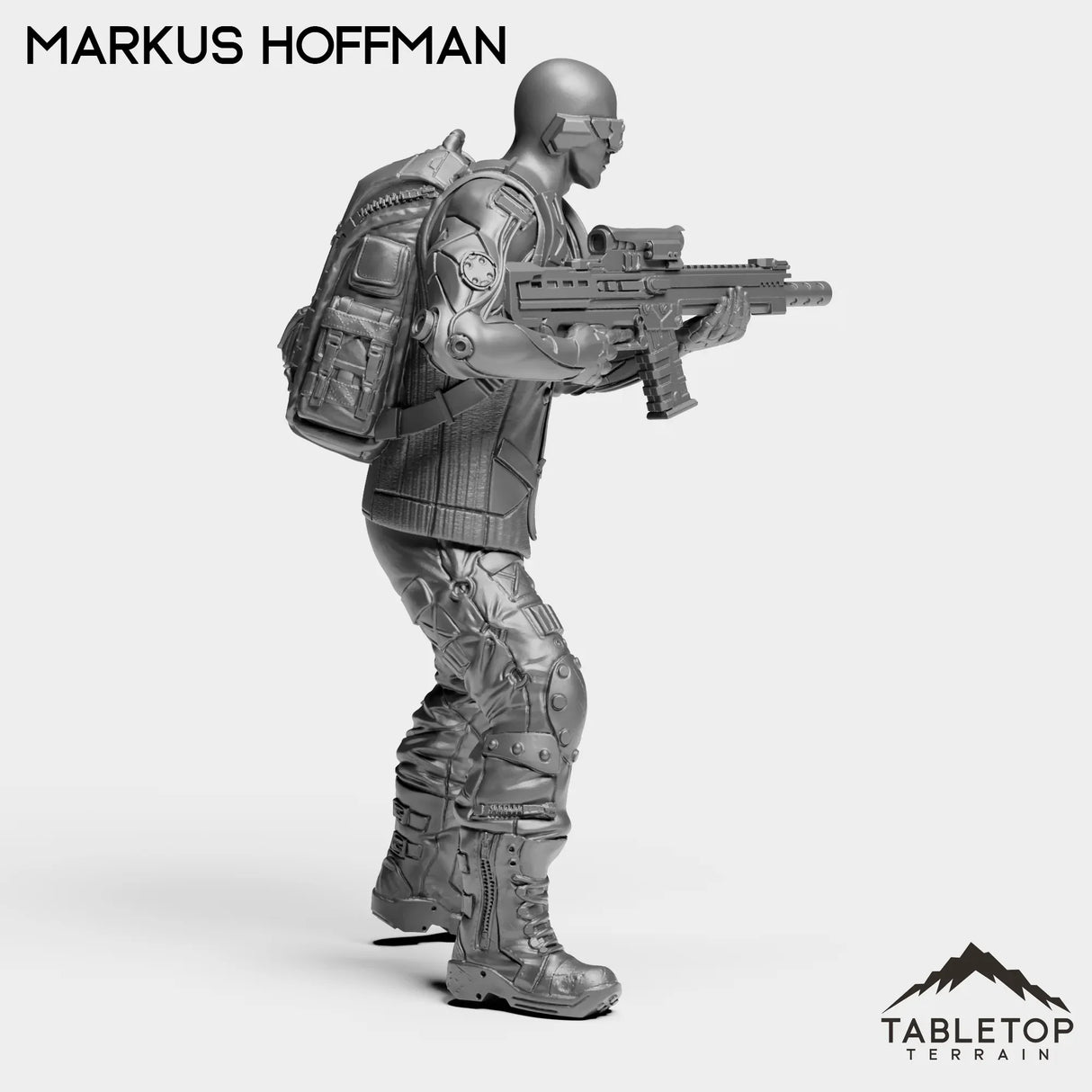 Tabletop Terrain Miniature Markus Hoffman - Strike Team Omega & Almighty Friends