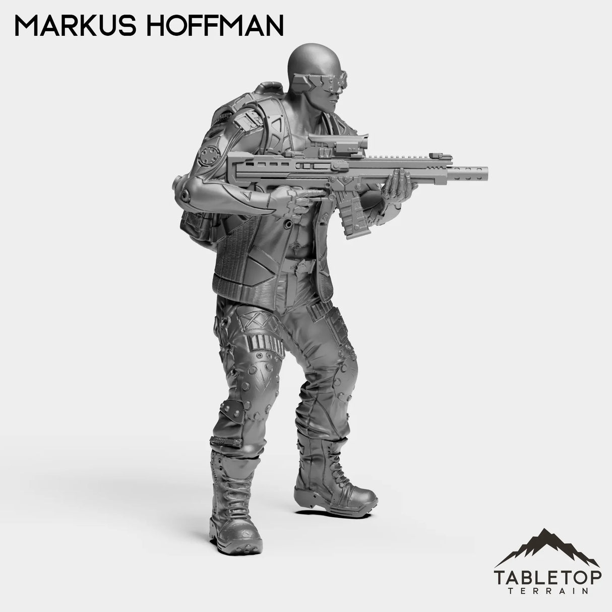 Tabletop Terrain Miniature Markus Hoffman - Strike Team Omega & Almighty Friends