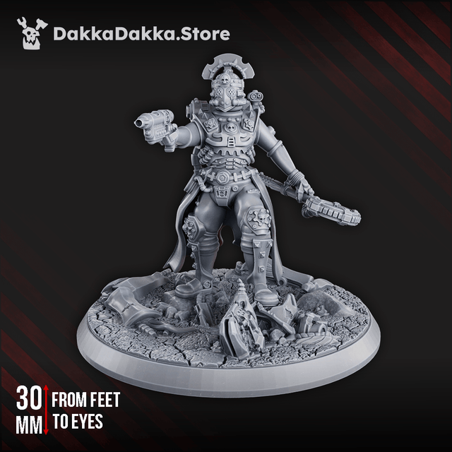 Tabletop Terrain Miniature Marshal Geargrinder