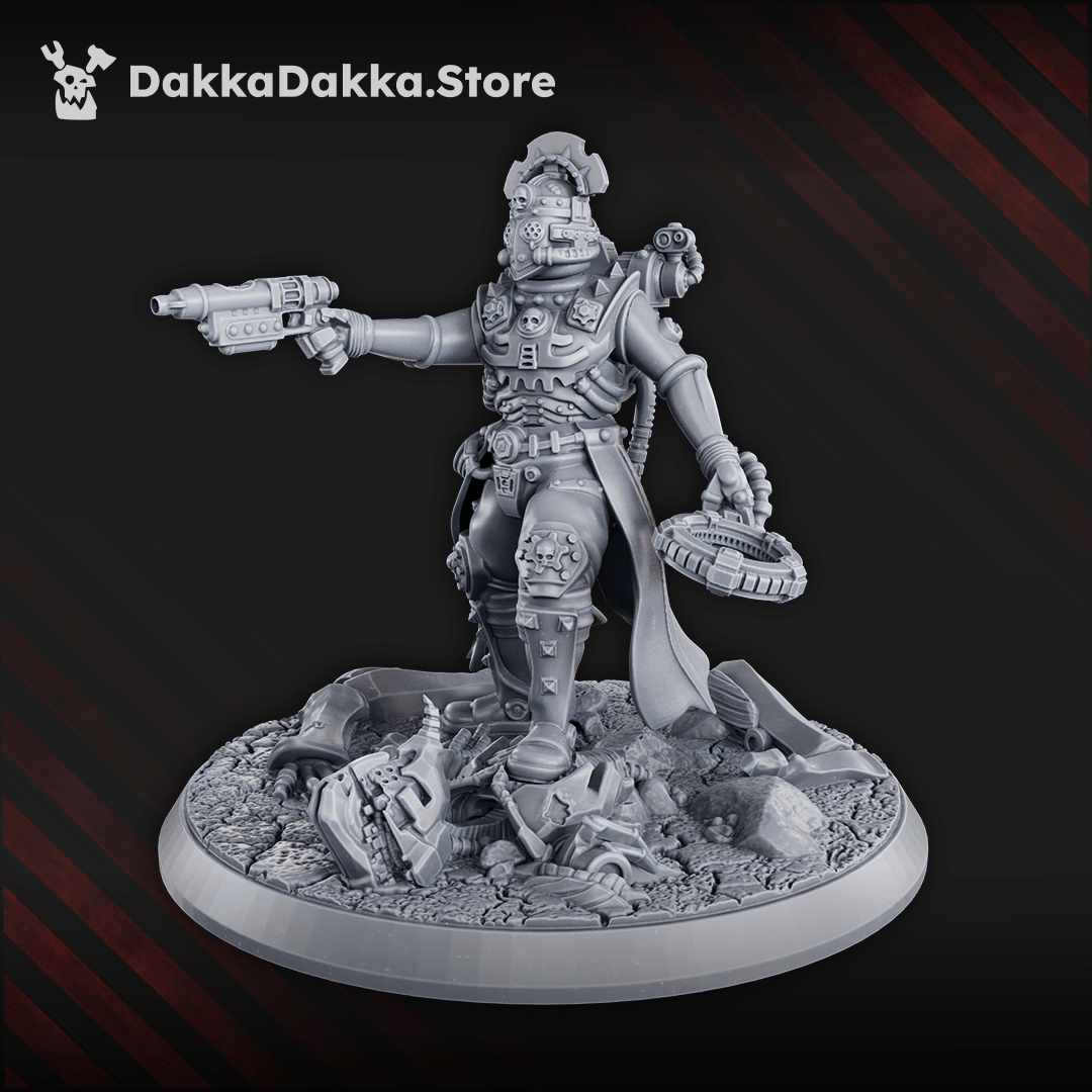 Tabletop Terrain Miniature Marshal Geargrinder