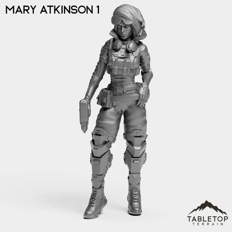 Tabletop Terrain Miniature Mary Atkinson 1 Mary Atkinson - Route Raiders