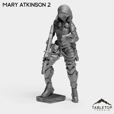 Tabletop Terrain Miniature Mary Atkinson 2 Mary Atkinson - Route Raiders