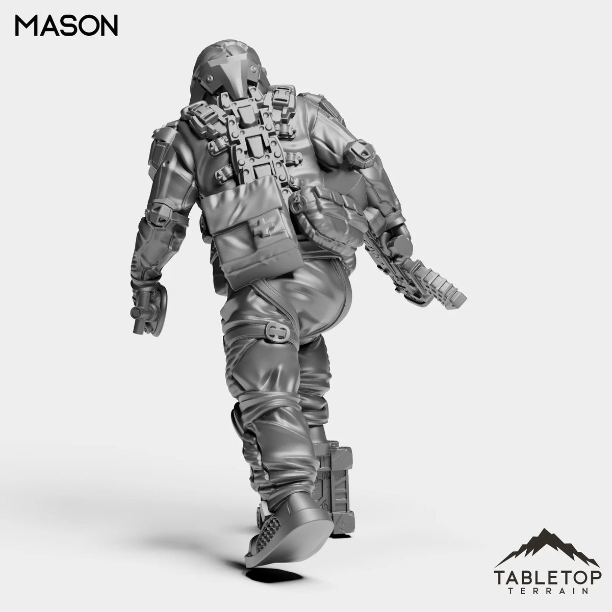 Tabletop Terrain Miniature Mason - Shock Team