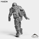 Tabletop Terrain Miniature Mason - Shock Team