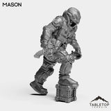 Tabletop Terrain Miniature Mason - Shock Team