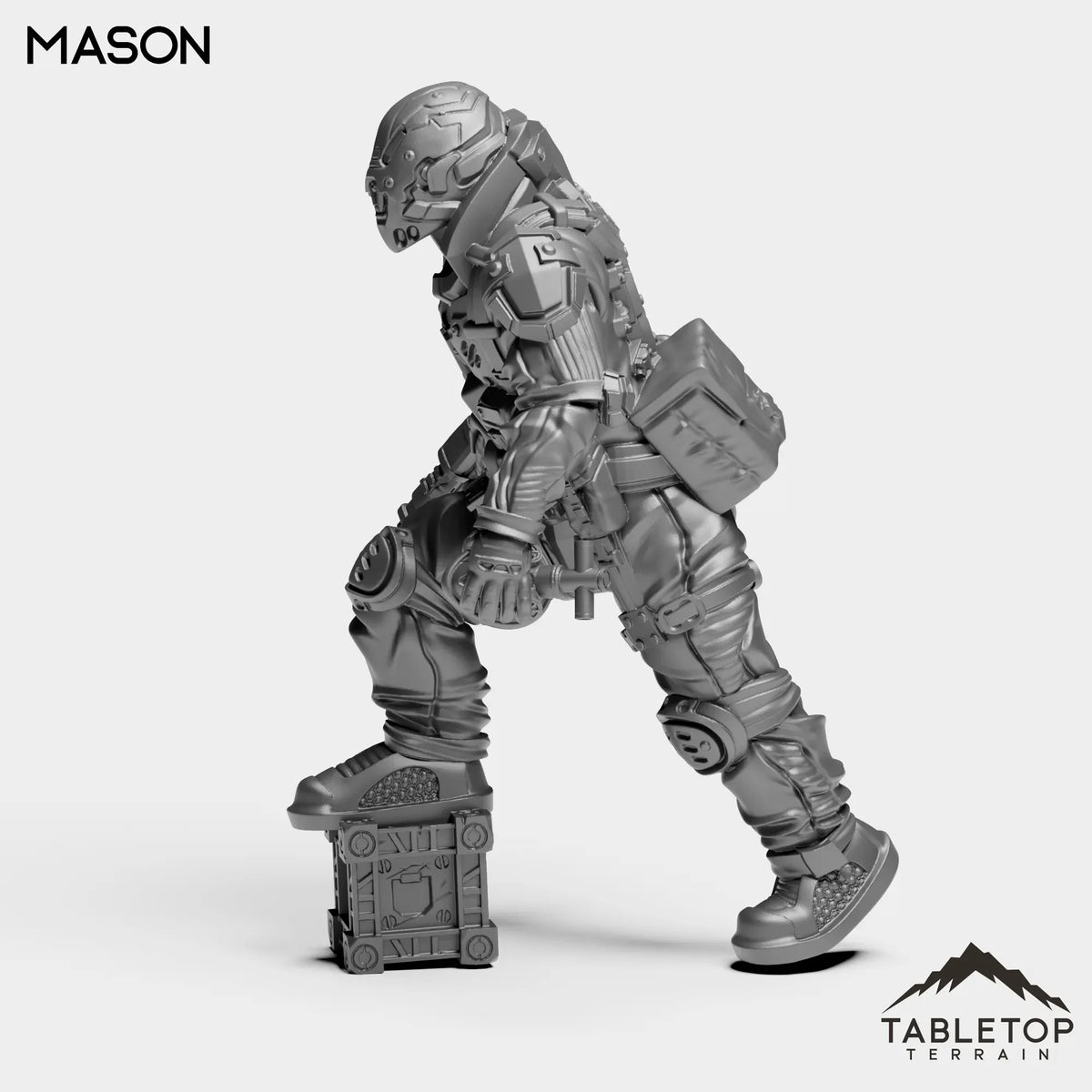Tabletop Terrain Miniature Mason - Shock Team