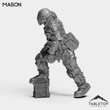 Tabletop Terrain Miniature Mason - Shock Team
