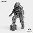 Tabletop Terrain Miniature Mason - Shock Team