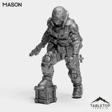Tabletop Terrain Miniature Mason - Shock Team