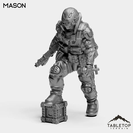 Tabletop Terrain Miniature Mason - Shock Team