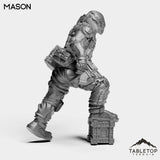 Tabletop Terrain Miniature Mason - Shock Team