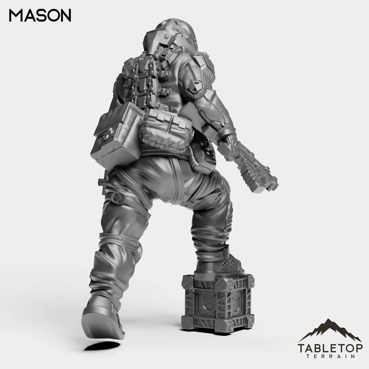 Tabletop Terrain Miniature Mason - Shock Team