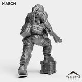Tabletop Terrain Miniature Mason - Shock Team