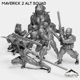 Tabletop Terrain Miniature Maverick 2 Crew