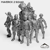 Tabletop Terrain Miniature Maverick 2 Crew