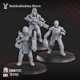 Tabletop Terrain Miniature Maverick Cultists (build kit)