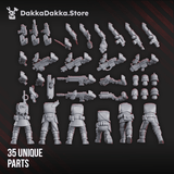 Tabletop Terrain Miniature Maverick Cultists (build kit)