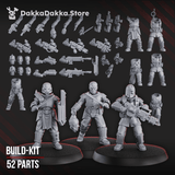 Tabletop Terrain Miniature Maverick Cultists (build kit)