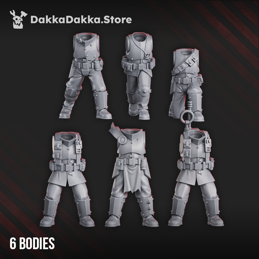 Tabletop Terrain Miniature Maverick Cultists (build kit)