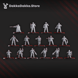 Tabletop Terrain Miniature Maverick Cultists Squad (x15)