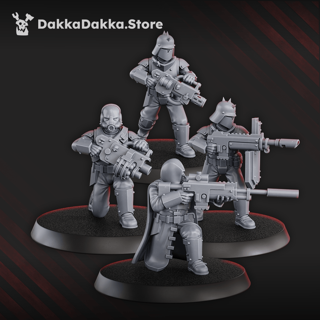 Tabletop Terrain Miniature Maverick Cultists Squad (x15)