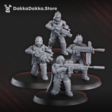 Tabletop Terrain Miniature Maverick Cultists Squad (x15)