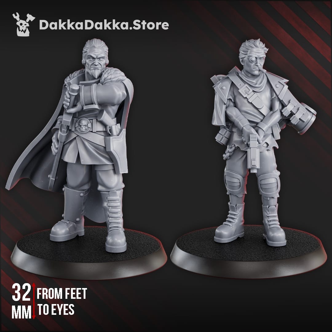 Tabletop Terrain Miniature Mel Ashqelon & Robbo