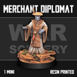 Tabletop Terrain Miniature Merchant Diplomat