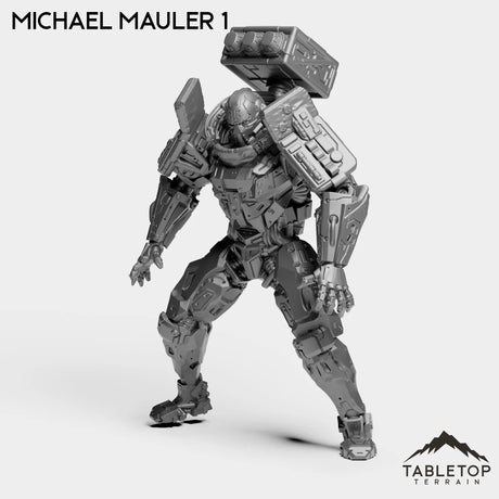Tabletop Terrain Miniature Michael Mauler 1 Michael Mauler - Metal Slammers