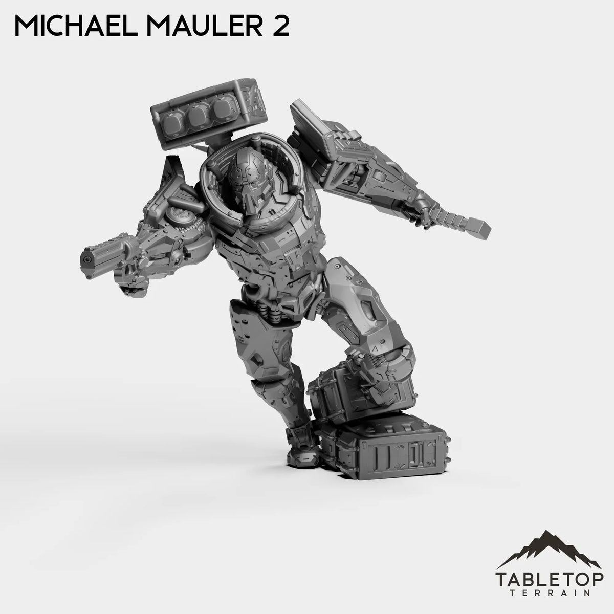 Tabletop Terrain Miniature Michael Mauler 2 Michael Mauler - Metal Slammers
