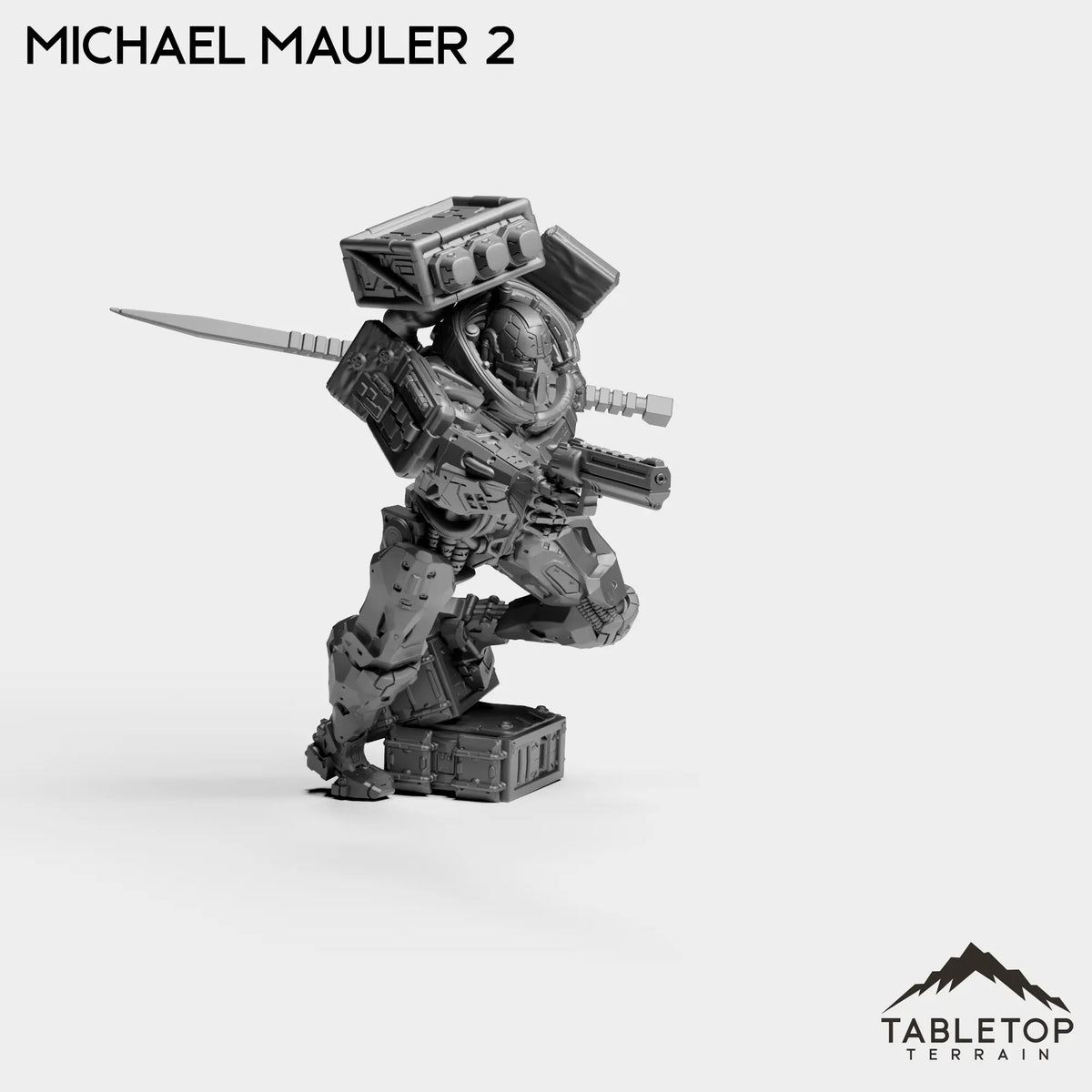 Tabletop Terrain Miniature Michael Mauler - Metal Slammers