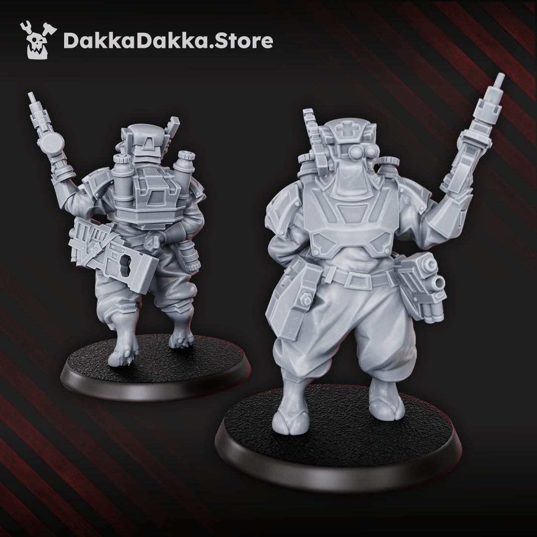 Tabletop Terrain Miniature Midnight Sun Covenant Operations Team (part 1)
