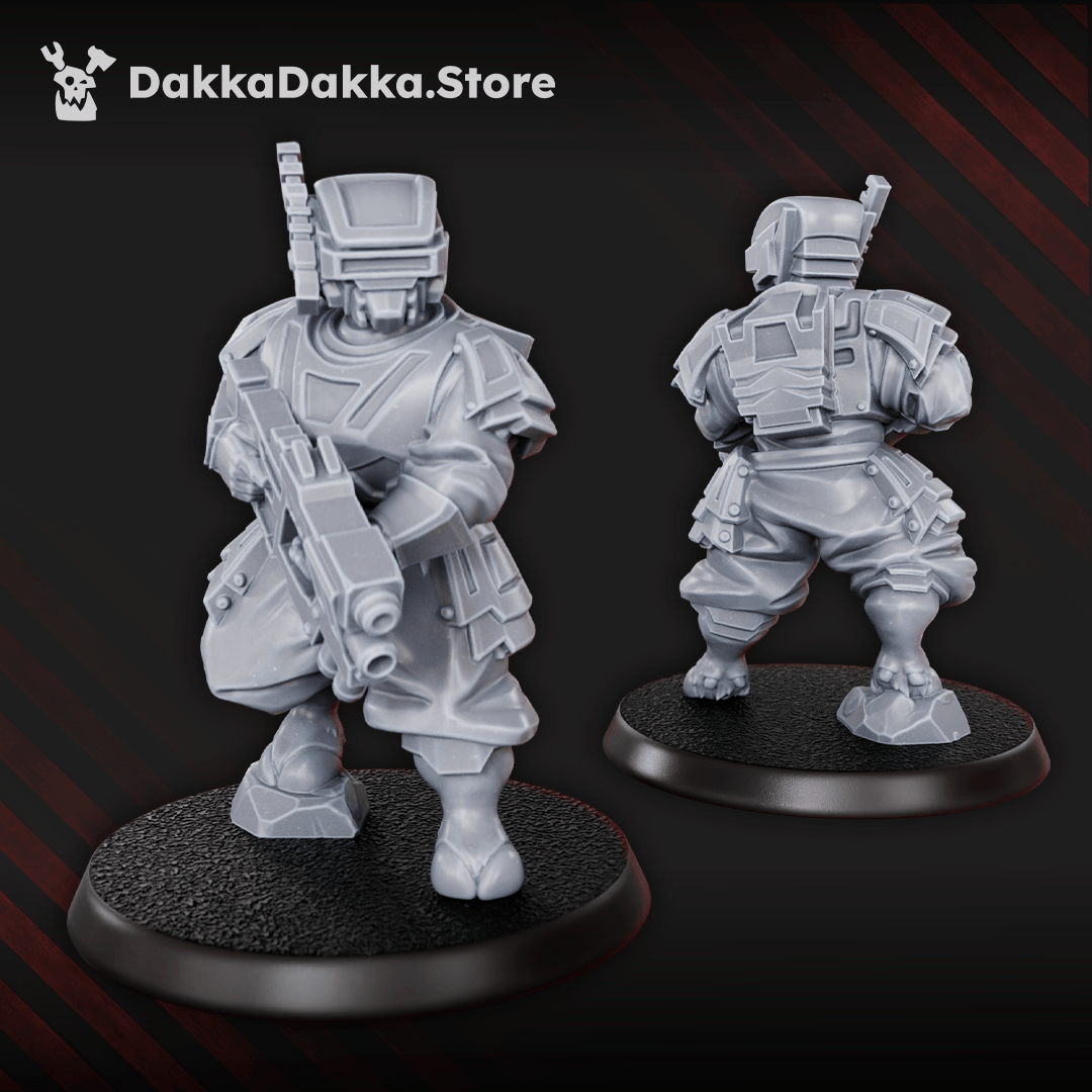 Tabletop Terrain Miniature Midnight Sun Covenant Operations Team (part 1)