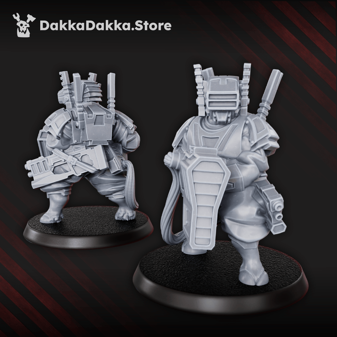 Tabletop Terrain Miniature Midnight Sun Covenant Operations Team (part 1)