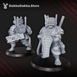 Tabletop Terrain Miniature Midnight Sun Covenant Operations Team (part 1)