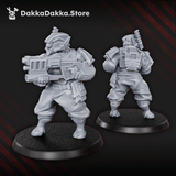 Tabletop Terrain Miniature Midnight Sun Covenant Operations Team (part 2)
