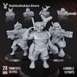 Tabletop Terrain Miniature Midnight Sun Covenant Operations Team (part 2)