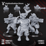 Tabletop Terrain Miniature Midnight Sun Covenant Operations Team (part 2)