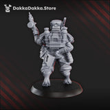 Tabletop Terrain Miniature Midnight Sun Covenant Operations Warrior