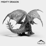 Tabletop Terrain Miniature Mighty Dragon