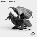 Tabletop Terrain Miniature Mighty Dragon