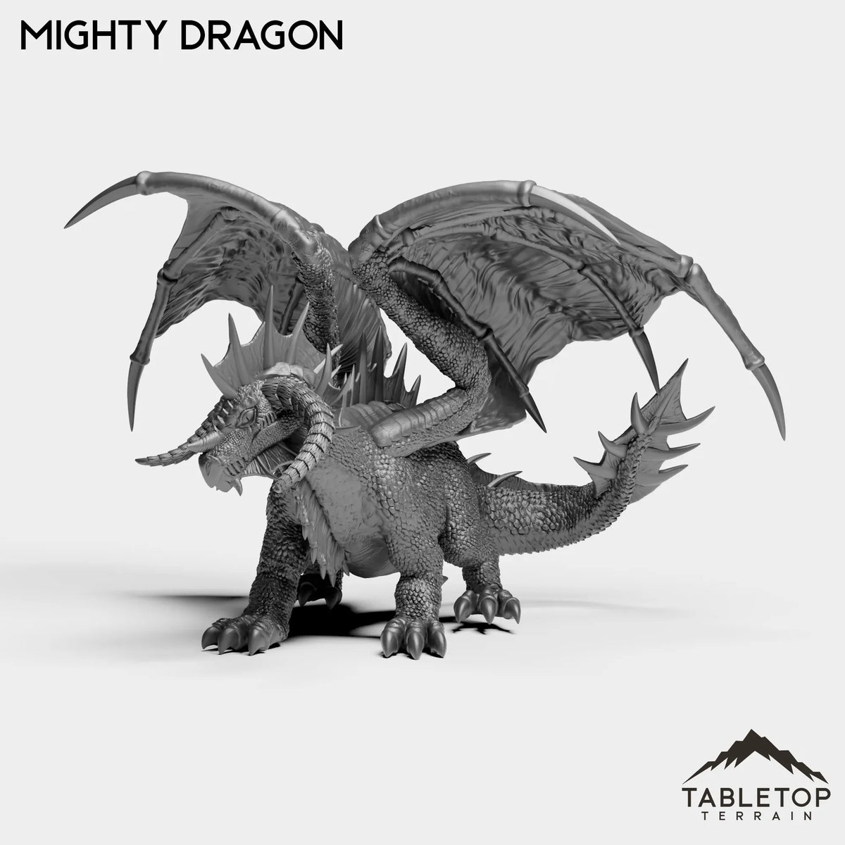 Tabletop Terrain Miniature Mighty Dragon Mighty Dragon