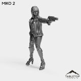 Tabletop Terrain Miniature Miko 2 Miko - Strike Team Omega & Almighty Friends