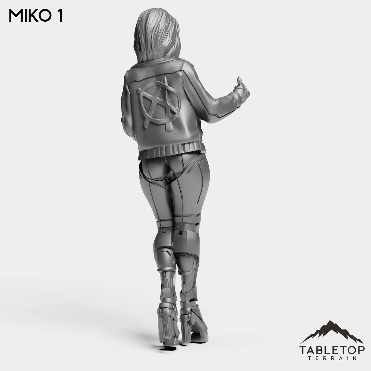 Tabletop Terrain Miniature Miko - Strike Team Omega & Almighty Friends