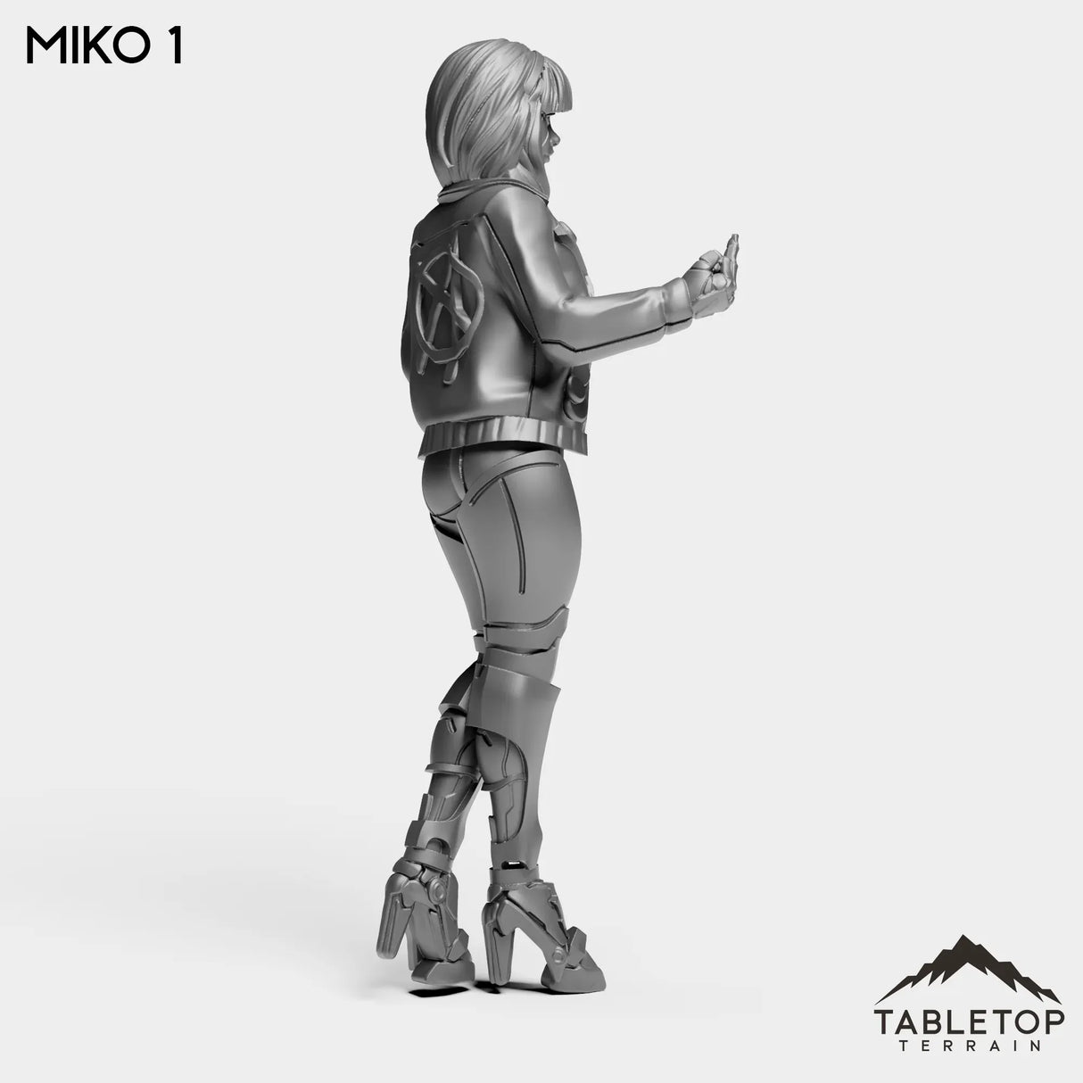 Tabletop Terrain Miniature Miko - Strike Team Omega & Almighty Friends
