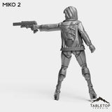 Tabletop Terrain Miniature Miko - Strike Team Omega & Almighty Friends
